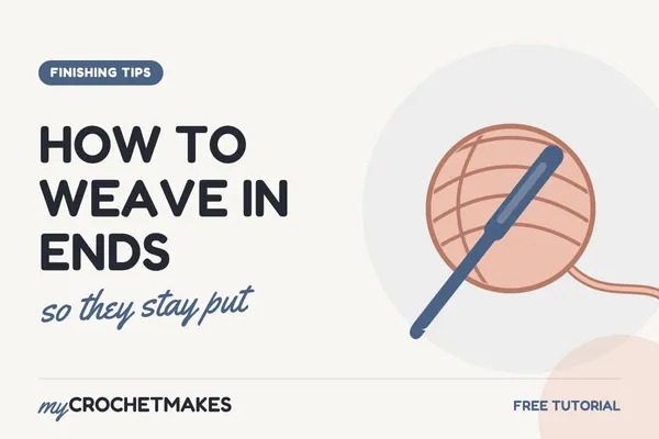 Title card reading How to Weave in Ends, so they stay put